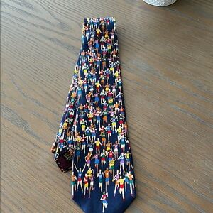 Alynn Marathon Colorful Patterned Tie